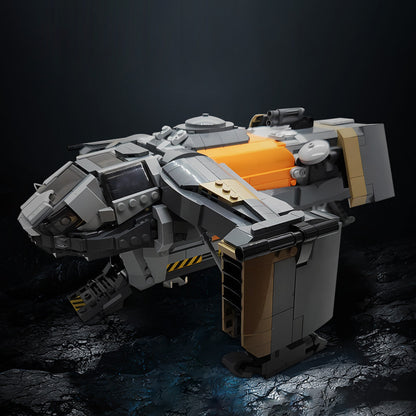 Explorer One Spaceship Building Kit | LEGO-Compatible MOC - 2