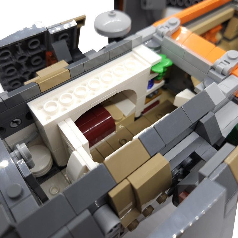 Explorer One Spaceship Building Kit | LEGO-Compatible MOC - 6