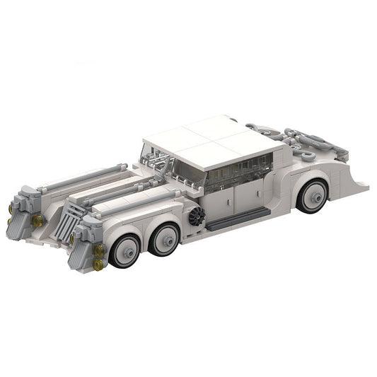 Extraordinary Gentleman Steampunk Car Building Kit | LEGO-Compatible MOC - 5