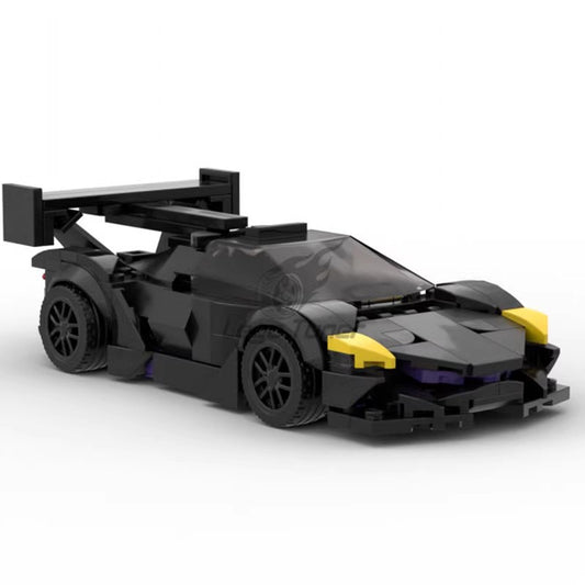 Extreme Aero Hypercar Building Kit | 8-Wide Compatible MOC - 1