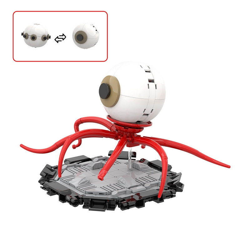 Eyeball Alien Monster MOC Building Kit | Sci-Fi Creature Display Model - 6