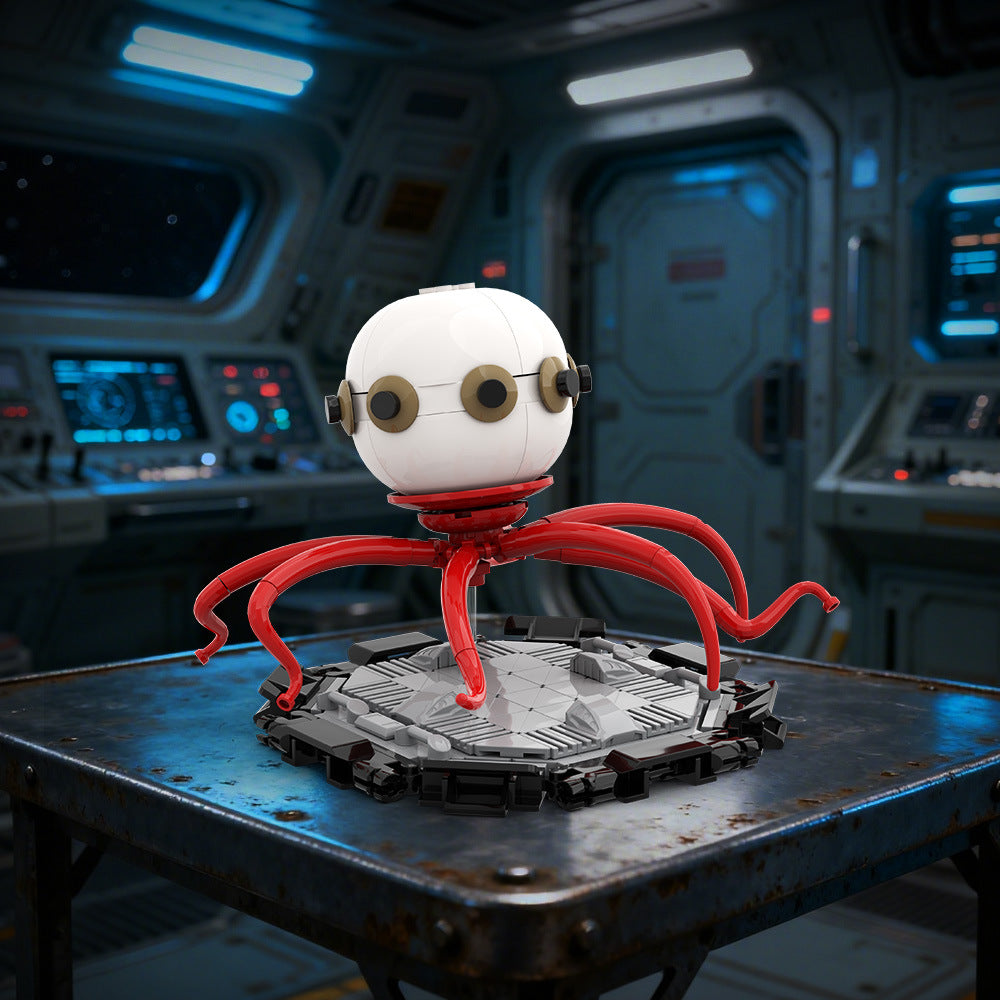 eyeball building kit | alien | lego compatible moc - 1