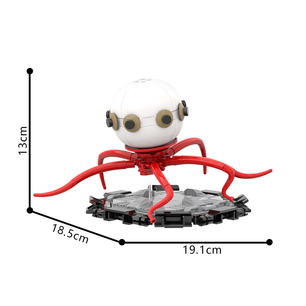 eyeball building kit | alien | lego compatible moc - 3