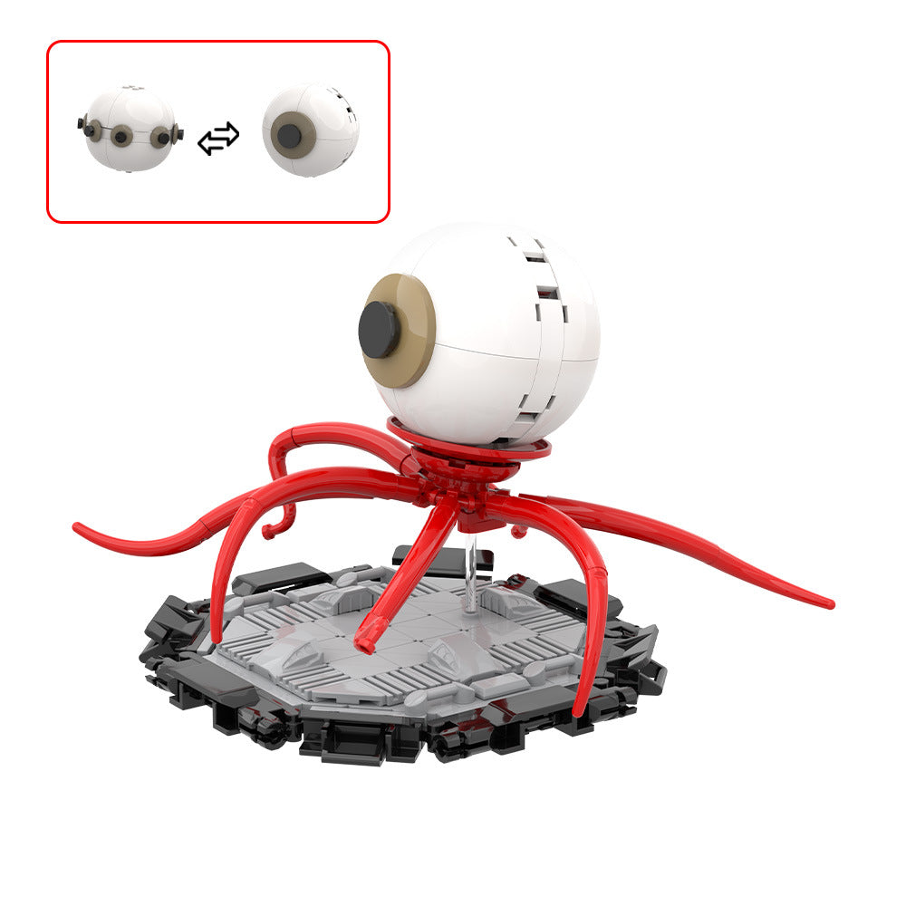 eyeball building kit | alien | lego compatible moc - 5