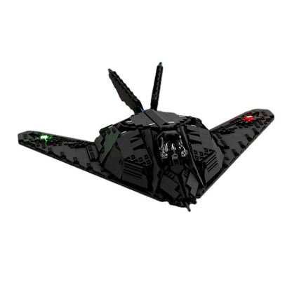 F-117 Nighthawk Stealth Aircraft MOC Building Kit - 4