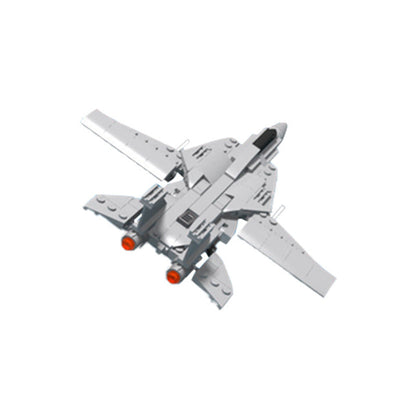 F-14 Tomcat Supersonic Fighter Building Kit | LEGO-Compatible MOC - 1