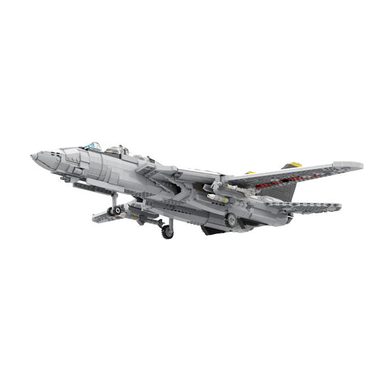 f 14d super tomcat supersonic fighter building set | moc-117560 - 1