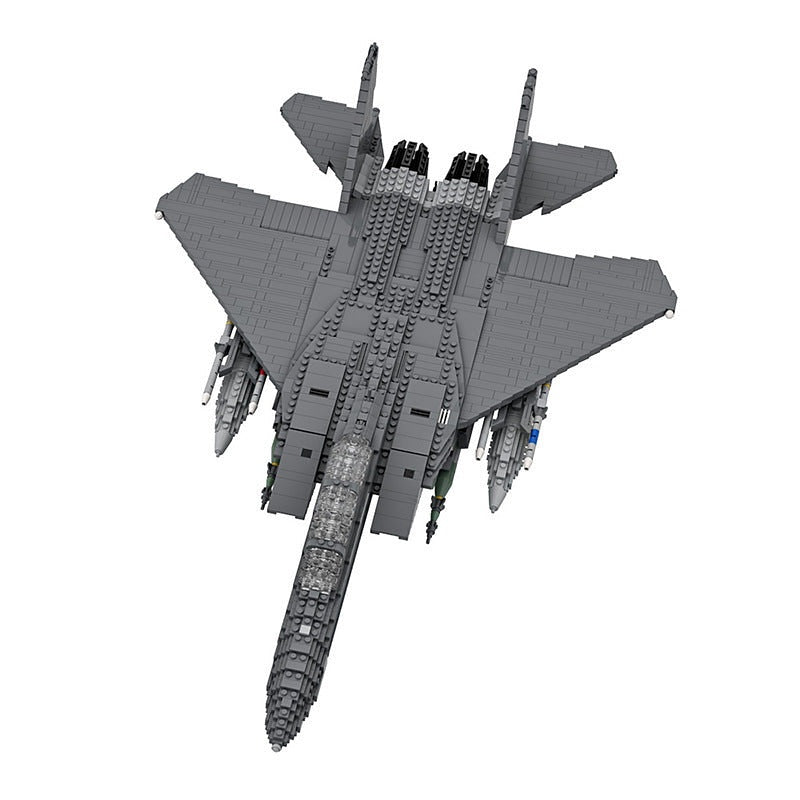 F-15 Air Superiority Fighter MOC Building Kit - 3