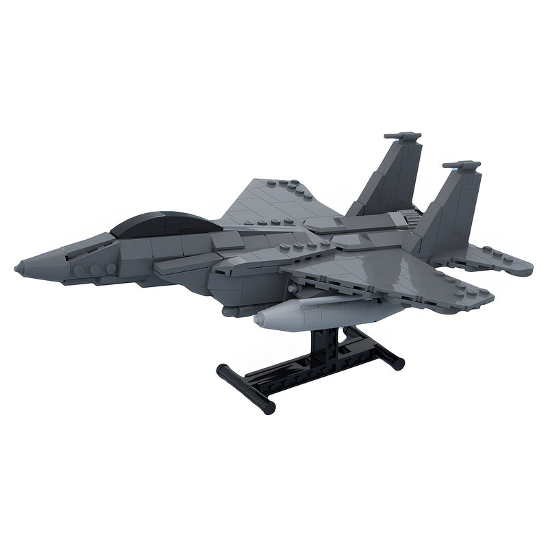 F-15E Strike Fighter 1:72 Scale MOC Building Kit - 1