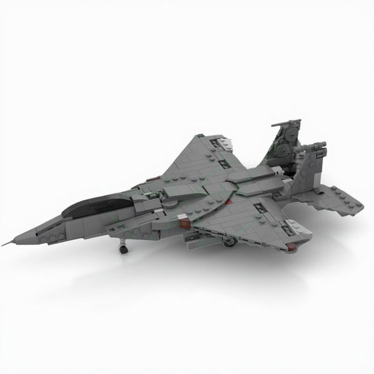 F-15E Twin-Engine Fighter Jet 1:70 MOC Building Kit - 1