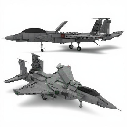 F-15E Twin-Engine Fighter Jet 1:70 MOC Building Kit - 2