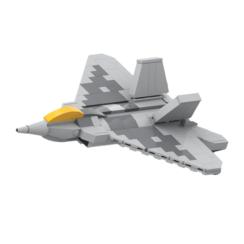 F-22 Raptor Stealth Fighter Jet Building Kit | LEGO-Compatible MOC - 2