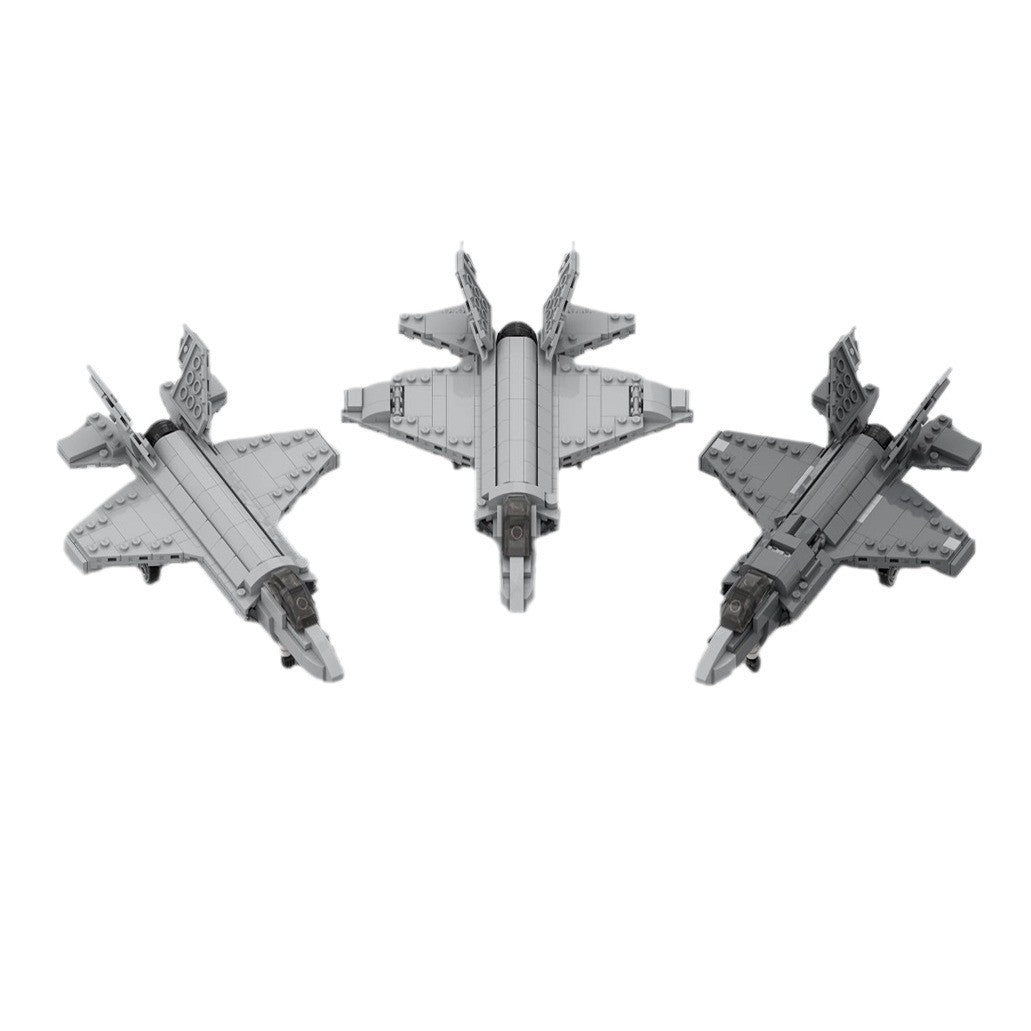 F-35 Lightning II Bundle Building Kit | The ABC of the F35 | LEGO-Compatible MOC - 2