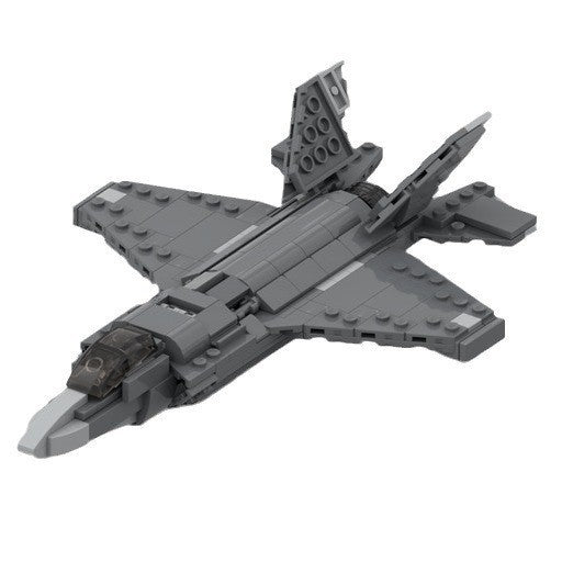 f-35 lightning ii bundle building set | the abc of the f35 | moc-150793 - 3