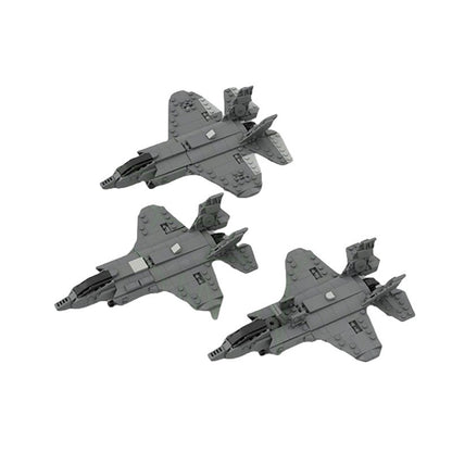 F-35 Lightning II MOC Building Kit | 1:70 Stealth Fighter Aircraft Model - 1