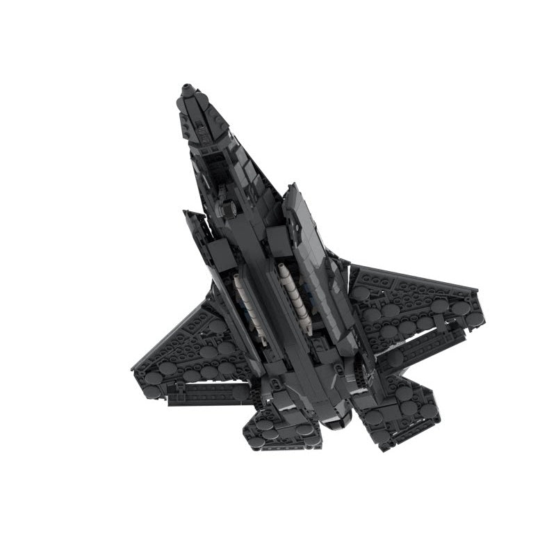 F-35A Stealth Fighter MOC Building Kit | 1:35 Scale - 5