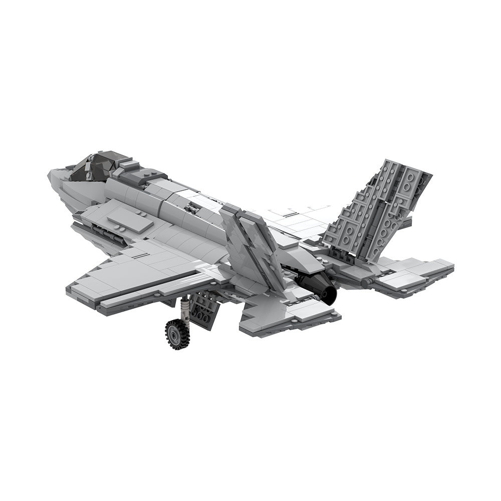 f-35b fighter building set | lego compatible - 6