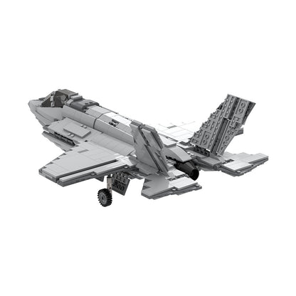 f-35b fighter building set | lego compatible - 6