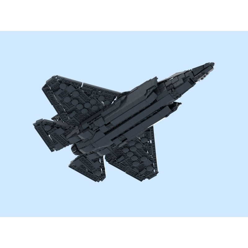 F-35C Stealth Fighter Jet MOC Building Kit - 2