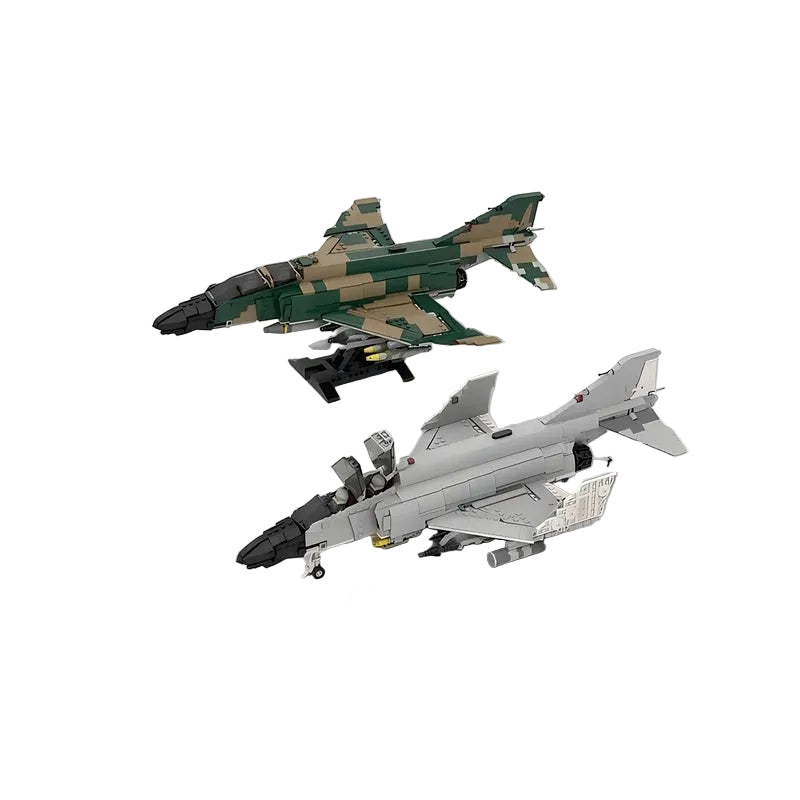 F-4 Phantom II MOC Building Kit | 1:35 Scale Fighter Jet Model - 5