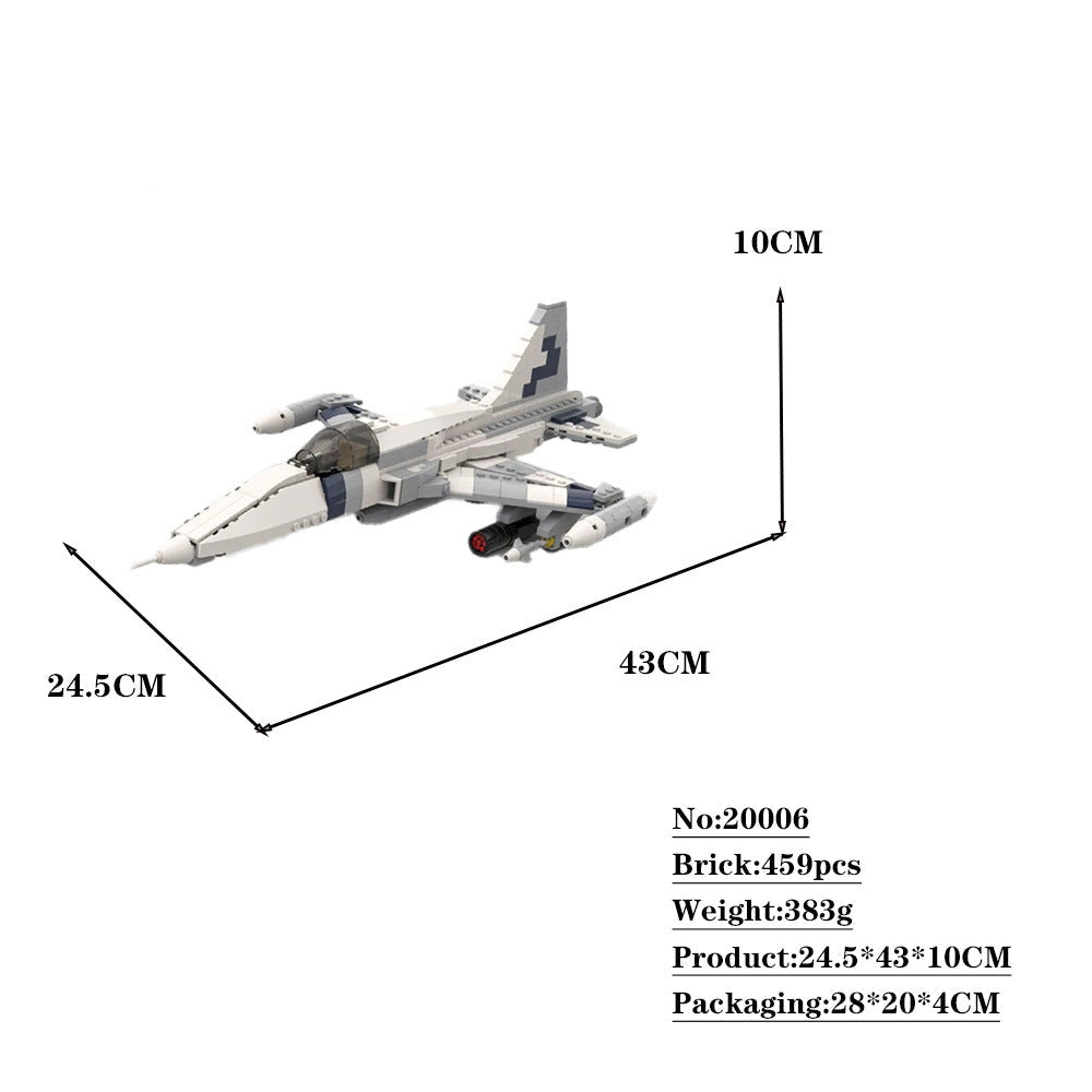 F-5 Freedom Fighter Building Kit | LEGO-Compatible MOC - 5