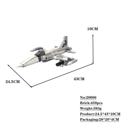 f-5 freedom fighter building set | moc-135026 - 5