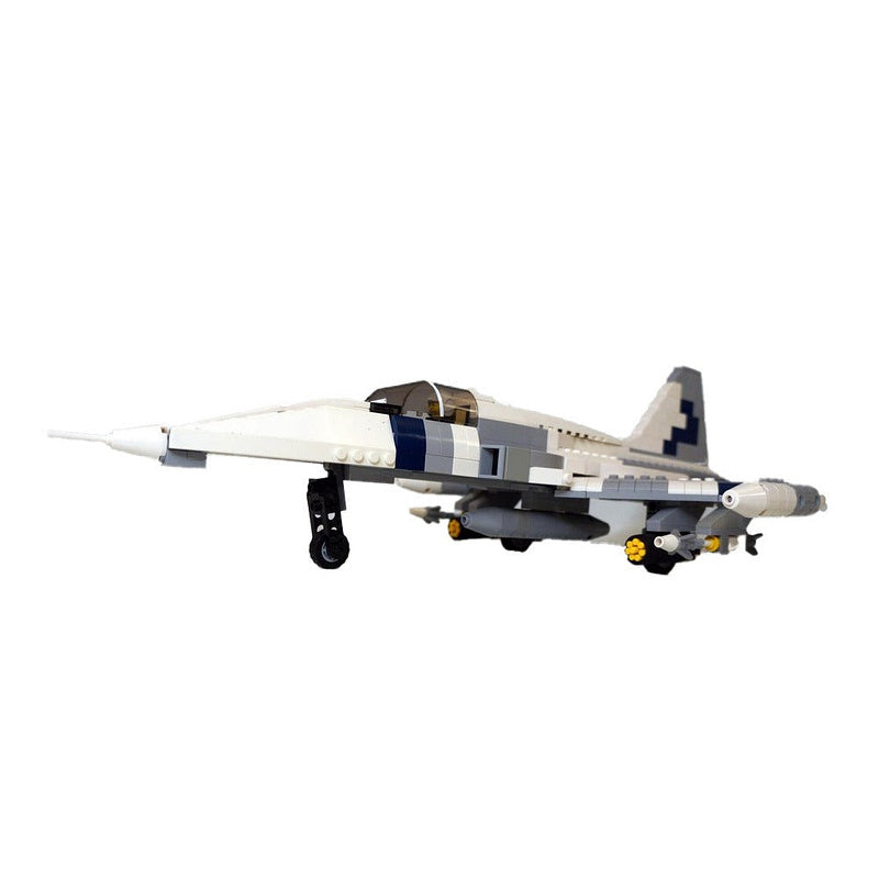 F-5 Freedom Fighter Jet MOC Building Kit | Supersonic Aircraft Model - 1