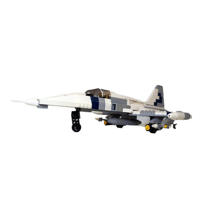 F-5 Freedom Fighter Jet MOC Building Kit | Supersonic Aircraft Model - 1