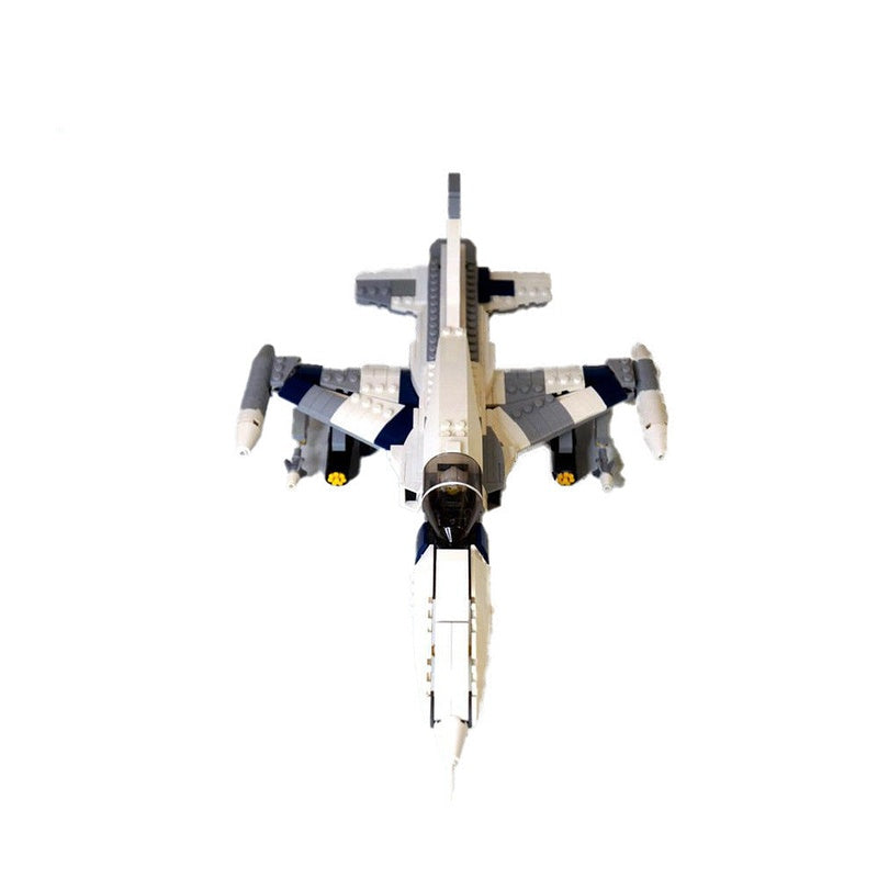 F-5 Freedom Fighter Jet MOC Building Kit | Supersonic Aircraft Model - 3