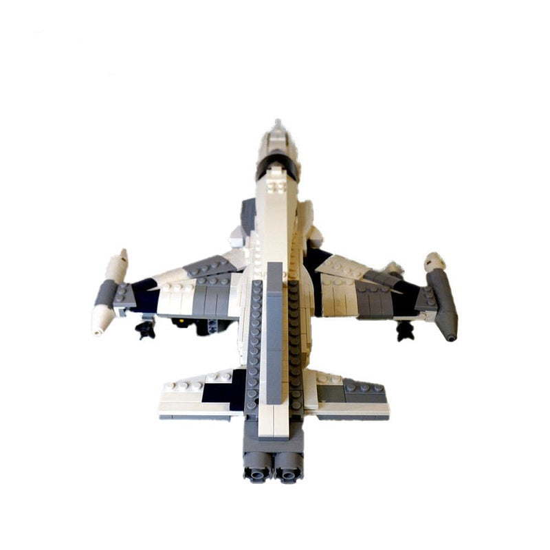 F-5 Freedom Fighter Jet MOC Building Kit | Supersonic Aircraft Model - 4