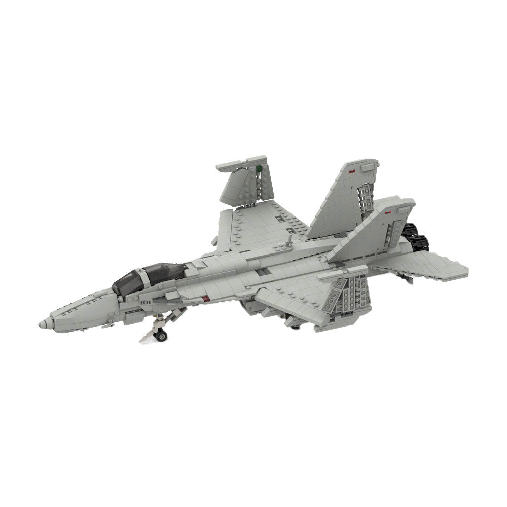 F/A-18E/F Super Hornet Carrier-Based Fighter Building Kit | LEGO-Compatible MOC - 5