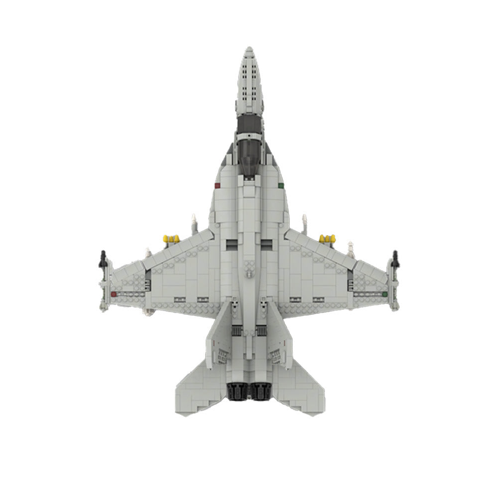 F/A-18E/F Super Hornet Carrier-Based Fighter Building Kit | LEGO-Compatible MOC - 6