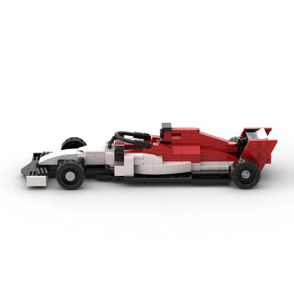 f1 alfa romeo racing c39 building set | moc-60607 - 3