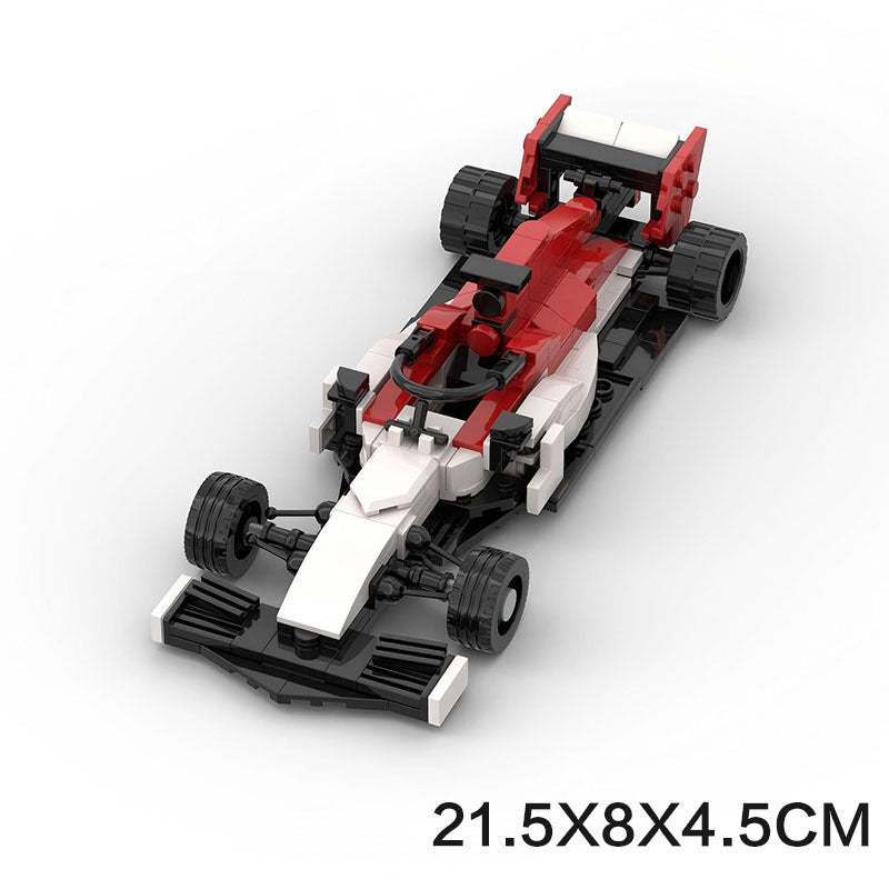 f1 alfa romeo racing c39 building set | moc-60607 - 6
