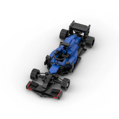 f1 alpine a521 building set | moc-71263 - 2