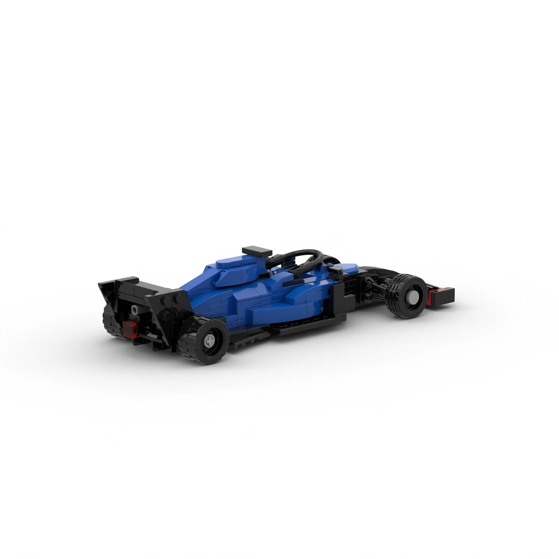 f1 alpine a521 building set | moc-71263 - 4