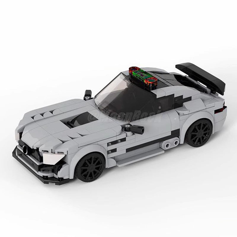 F1 Inspired Safety Car Building Kit | LEGO-Compatible MOC - 1