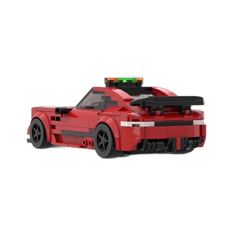 F1 Inspired Safety Car Building Kit | LEGO-Compatible MOC - 5