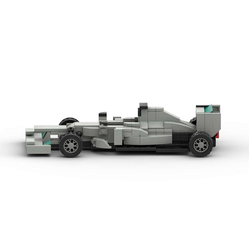 f1 mercedes w03 building set | moc-103652 - 3