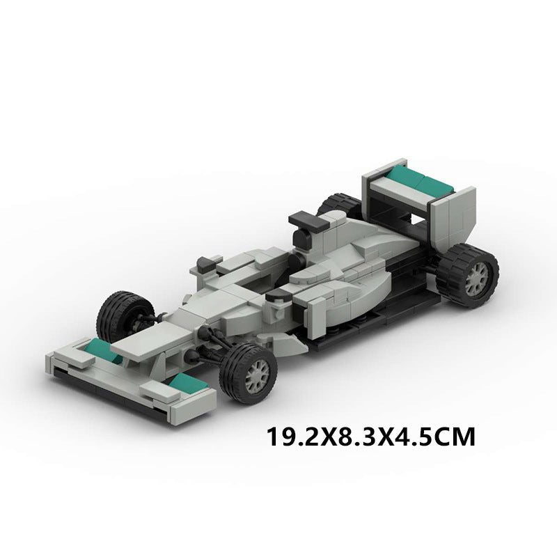 f1 mercedes w03 building set | moc-103652 - 6