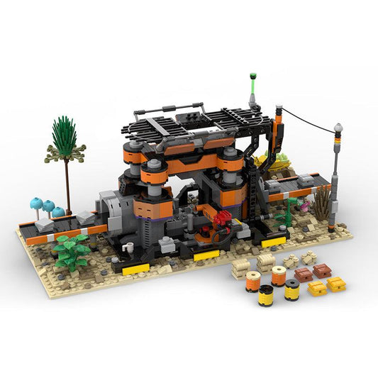 Factory Constructor Building Kit | LEGO-Compatible MOC - 1