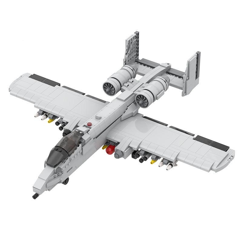 Fairchild Republic A-10 Thunderbolt II Building Kit | LEGO-Compatible MOC - 1