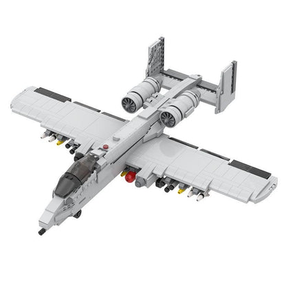 Fairchild Republic A-10 Thunderbolt II Building Kit | LEGO-Compatible MOC - 1