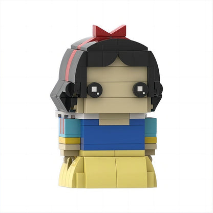 Fairy Tale Princess BrickHeadz Building Kit | LEGO-Compatible MOC - 2