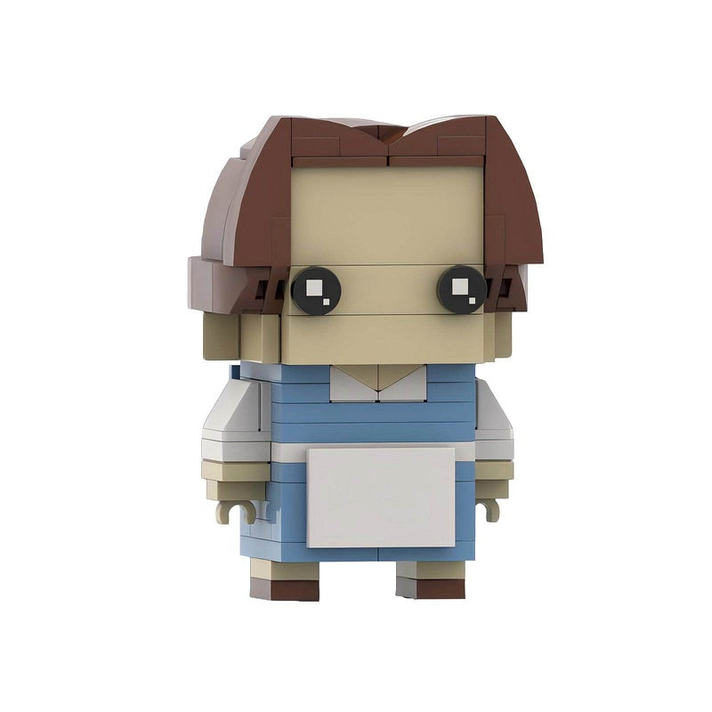 Fairytale Princess & Cursed Beast BrickHeadz Building Kit | LEGO-Compatible MOC - 9