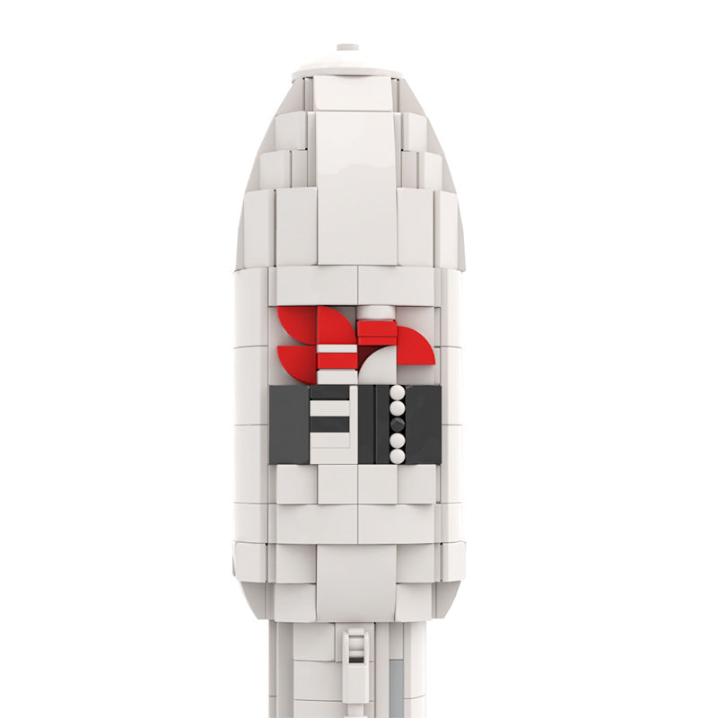 Falcon 9 Building Kit | 1:110 Scale | LEGO-Compatible MOC - 2