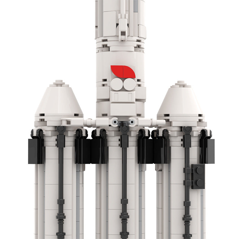 Falcon 9 Building Kit | 1:110 Scale | LEGO-Compatible MOC - 3