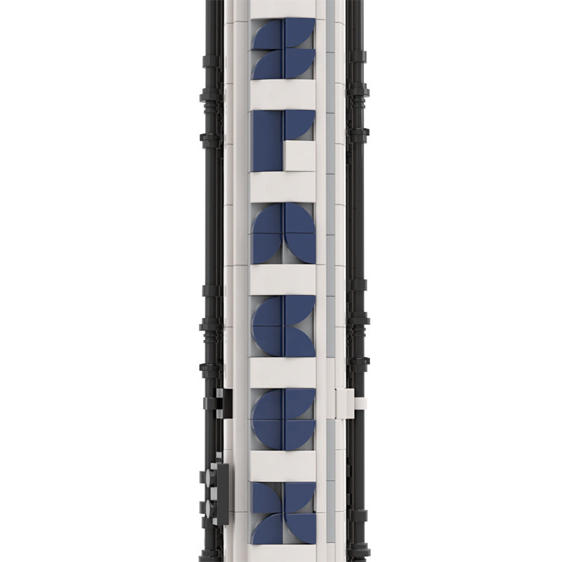 Falcon 9 Building Kit | 1:110 Scale | LEGO-Compatible MOC - 4