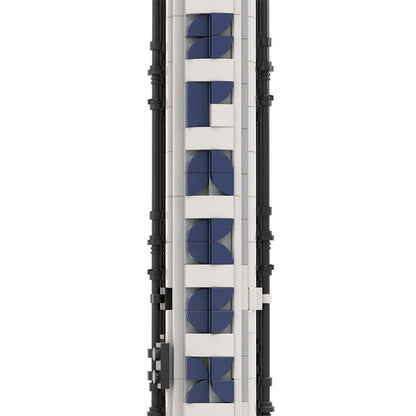 Falcon 9 Building Kit | 1:110 Scale | LEGO-Compatible MOC - 4