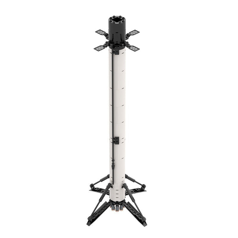 Falcon 9 MOC Rocket Launch Tower Building Kit | 1:110 Scale Model - 3